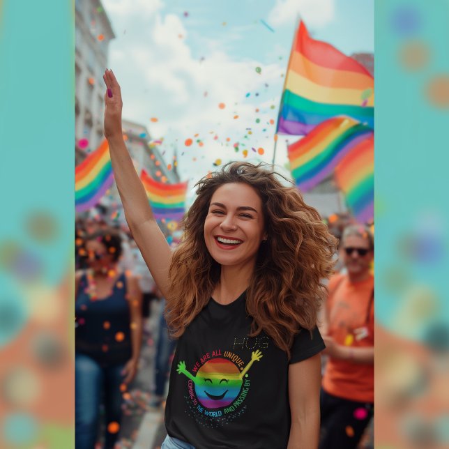 HUG LGBT PRIDE Sunshine T - Shirt (HUG LGBT PRIDE Sunshine T-Shirt)