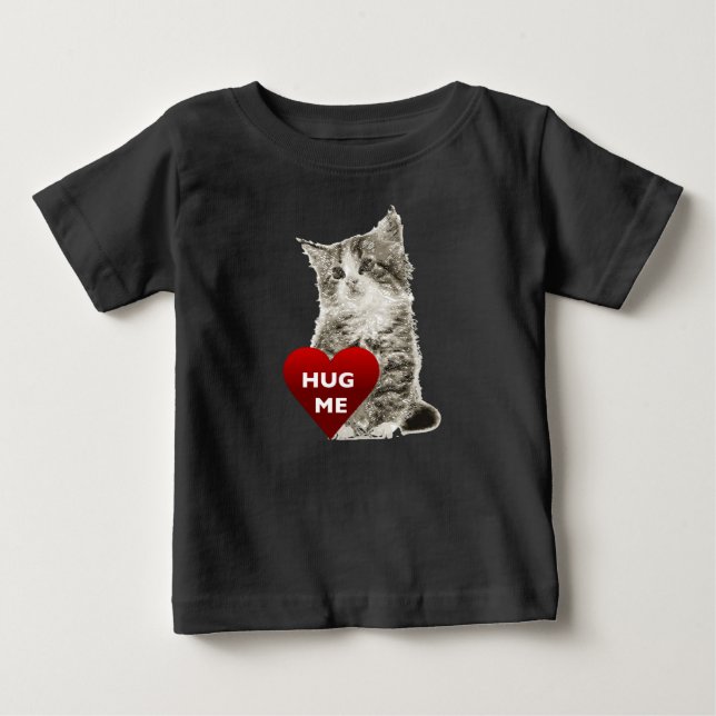Hug Me - Baby Fine Jersey T - Shirt (Vorderseite)