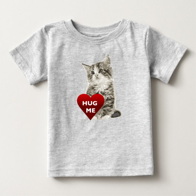 Hug Me - Baby Fine Jersey T-Shirt (Devant)