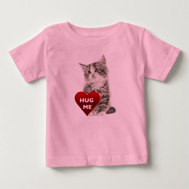 Hug Me - Baby Fine Jersey T - Shirt (Vorderseite)