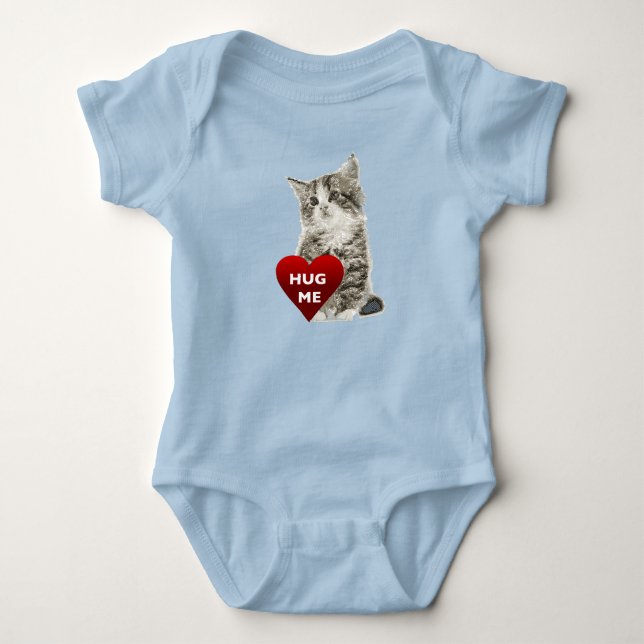 Hug Me - Baby Jersey Bodysuit Baby Strampler (Vorderseite)