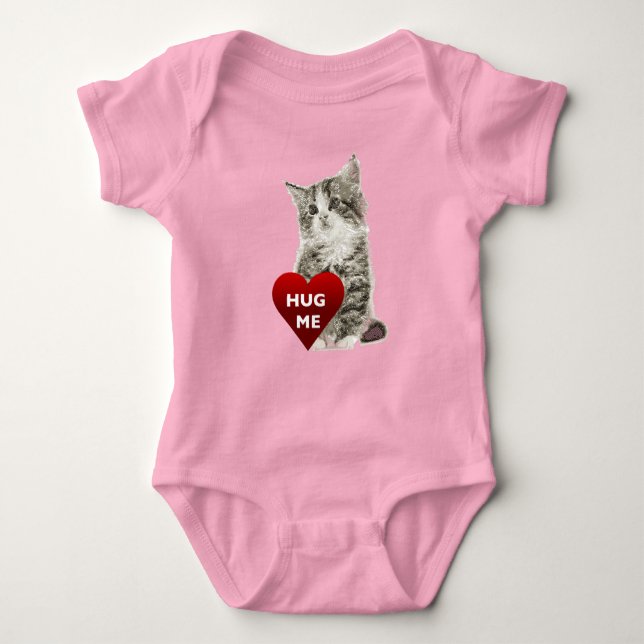 Hug Me - Baby Jersey Bodysuit Strampler (Vorderseite)