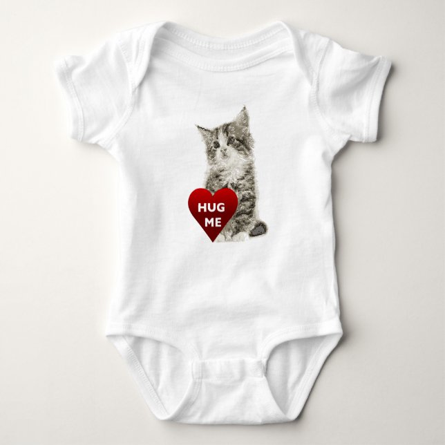 Hug Me - Baby Jersey Bodysuit Strampler (Vorderseite)