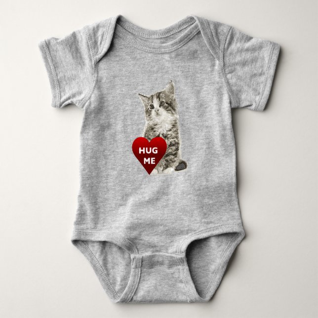 Hug Me - Baby Jersey Bodysuit Strampler (Vorderseite)