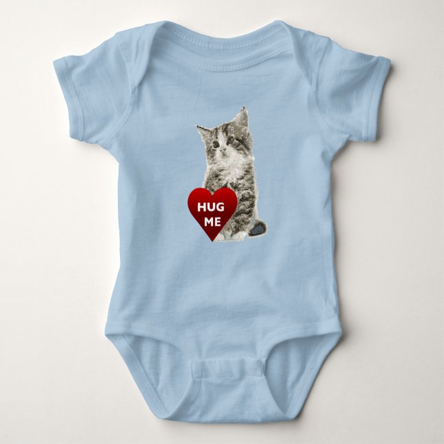 Hug Me - Baby Jersey Bodysuit Strampler (Vorderseite)