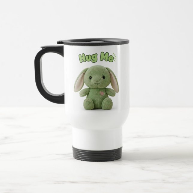 Hug Me Bunny Travel Mug Reisebecher (Links)
