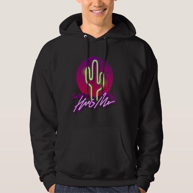Hug Me Cactus Hoodie (Vorderseite)