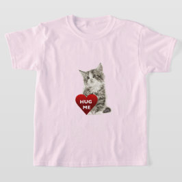 Hug Me - Der grundlegende T - Shirt von Mädchen