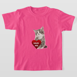 Hug Me - Der grundlegende T - Shirt von Mädchen