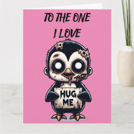 Hug Me Penguin Karte