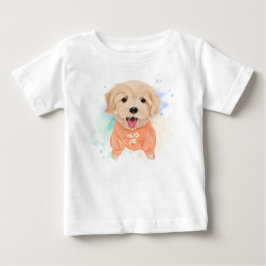 Hug Me Puppy Baby T - Shirt