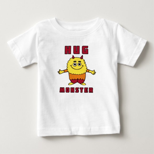 Hug Monster Baby T-shirt (Vorderseite)