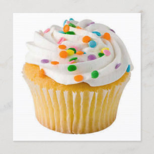 Huge Cupcake beliebt Einladung