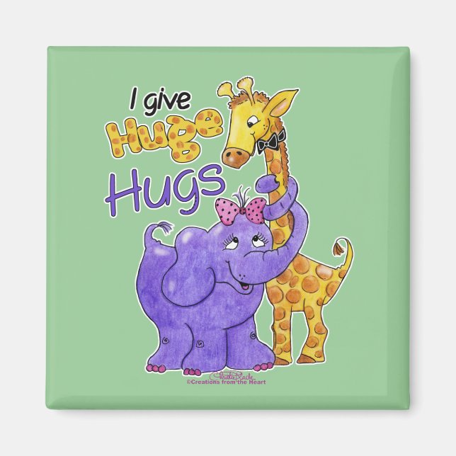 Huge Hugs Magnet (Vorne)