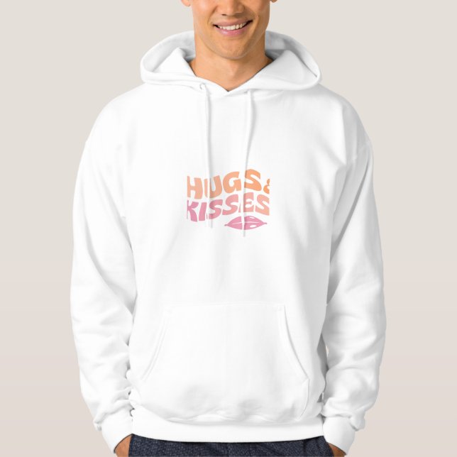 Huge & Kiss Hoodie (Vorderseite)