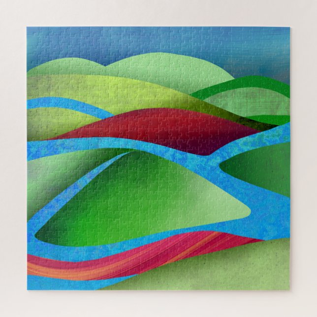 Hügel auf Eis (Vertikal)