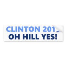 Hügel Clintons 2016 oh ja
