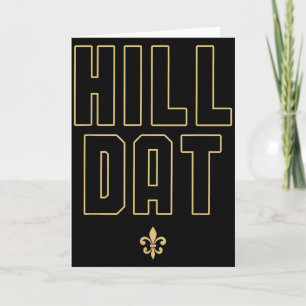 Hügel Dat New Orleans Louisiana Jeder liebt New Karte