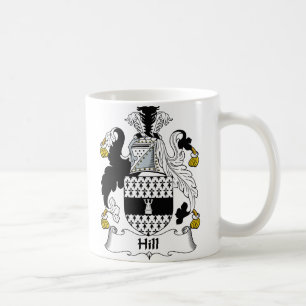 Hügel-Familienwappen Kaffeetasse