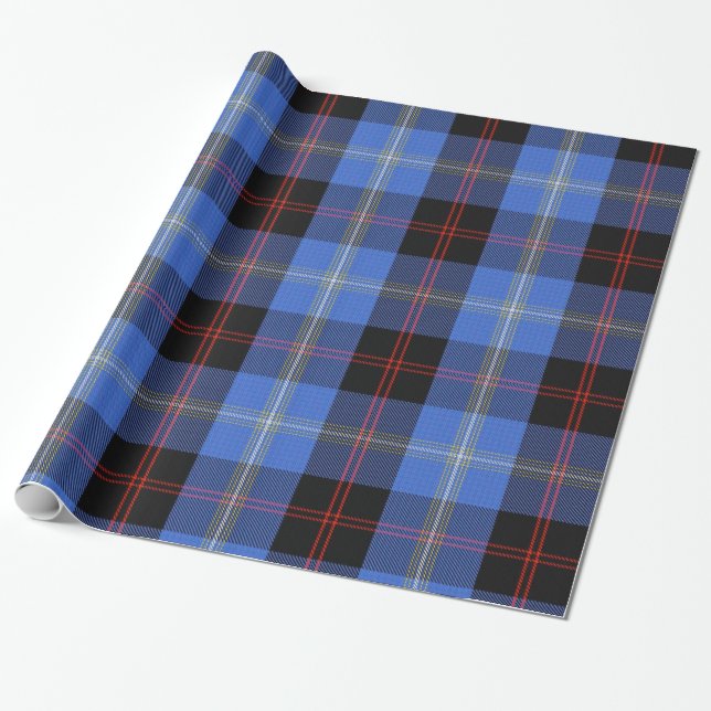 Hügeltartan-Packpapier Geschenkpapier (Ungerollt)