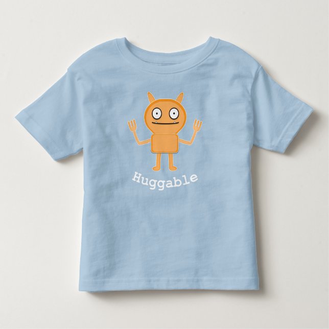 Huggable - Kleinkind Fine Jersey T - Shirt (Vorderseite)