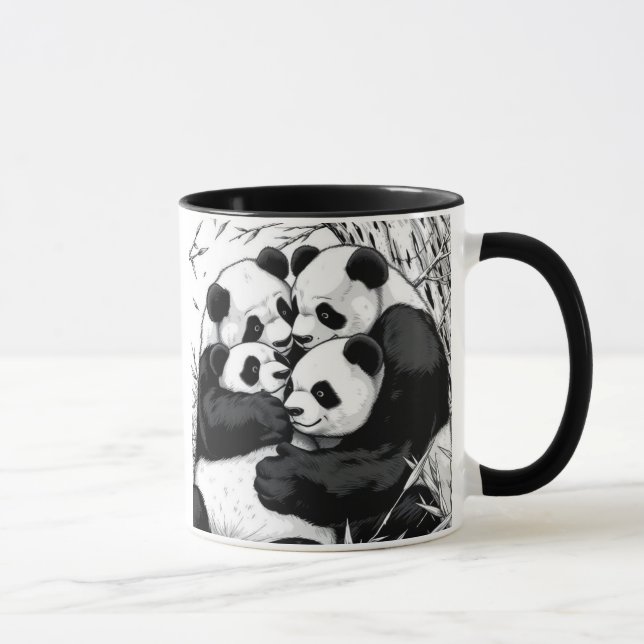 HUGGGING PANDAS TASSE (Rechts)