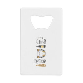 Huggies and Chuggies Geldbeutel Flaschenöffner