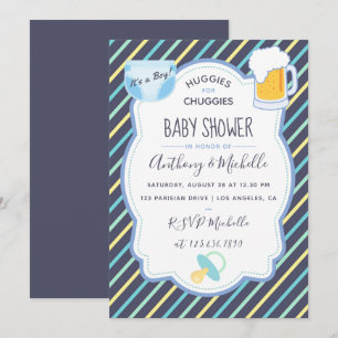 Huggies pour chaudières Invitation à la fête des c