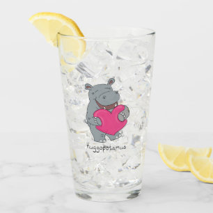 Huggopotamus Glas-Schale Glas