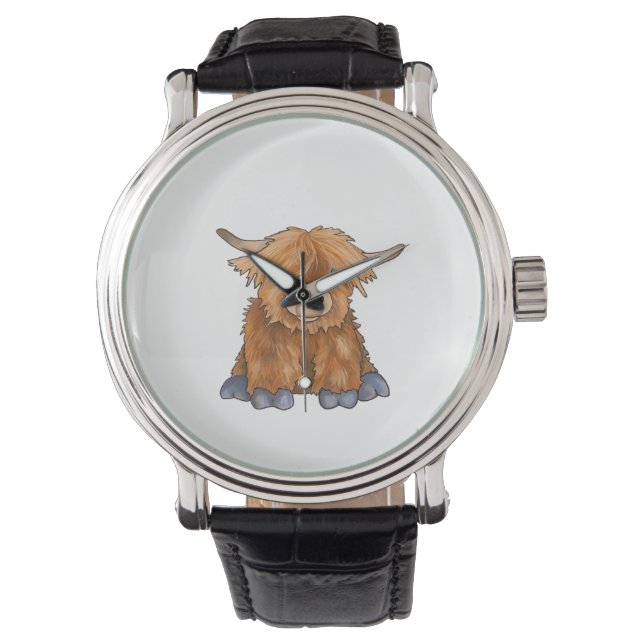 Huggy Harry - Teil meiner Fluffy Friends Series Cl Armbanduhr (Vorderseite)