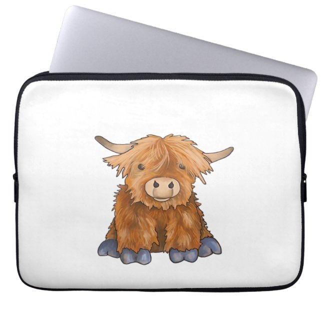 Huggy Harry - Teil meiner Fluffy Friends Series Cl Laptopschutzhülle (Vorderseite)