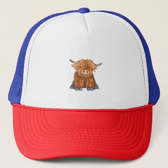 Huggy Harry - Teil meiner Fluffy Friends Series Cl Truckerkappe (Vorderseite)