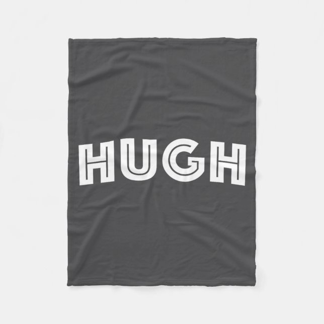 Hugh  fleecedecke (Vorderseite)