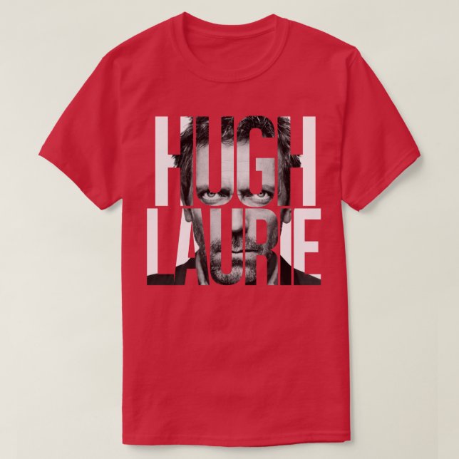 Hugh Laurie T-Shirt (Design vorne)