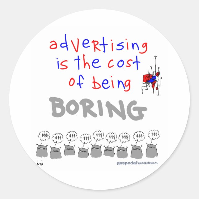 Hugh MacLeod Stickers (Vorderseite)