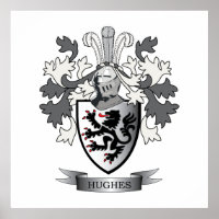 Hughes-Familienwappen-Wappen