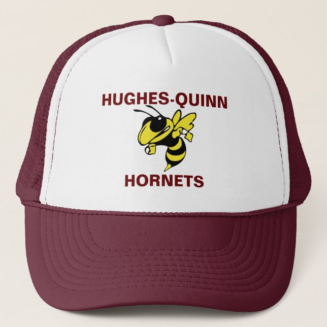 HUGHES-QUINN HORNETS TRUCKERKAPPE (Vorderseite)
