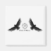 Hugin & Munin | Vegvisier | Odins Raben | schwarz