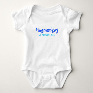 Hugmonkey, widersetzen mir sich nicht… baby strampler