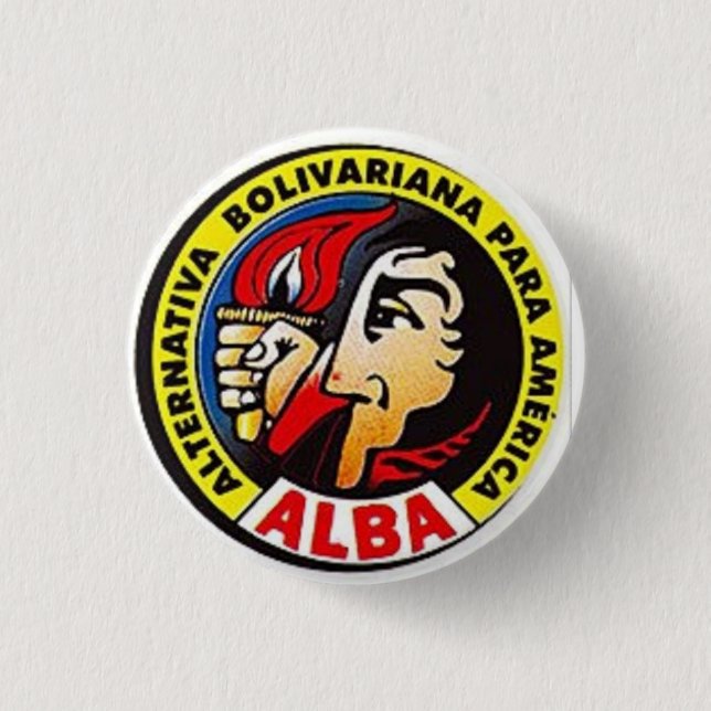 HUGO CHAVEZ BOLIVARIAN SOCIALIST BUTTON (Vorderseite)