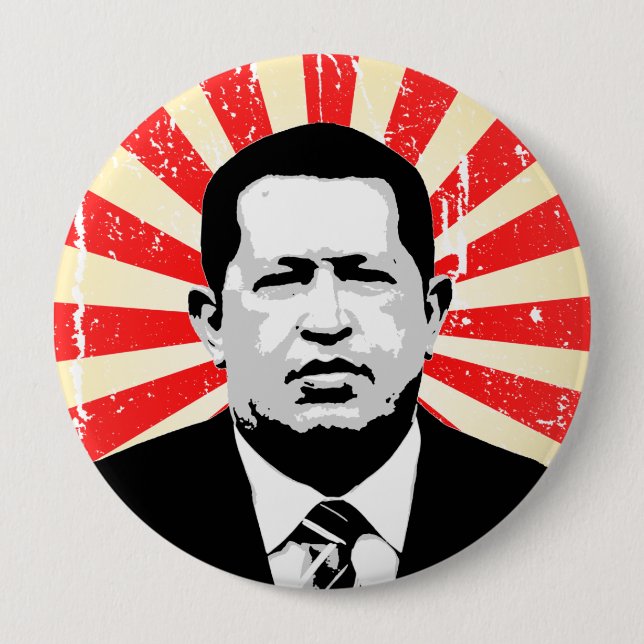 Hugo Chavez Button (Vorderseite)