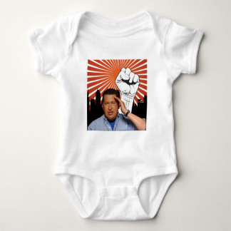 Hugo Chavez - Hugo Salutes Stil Baby Strampler