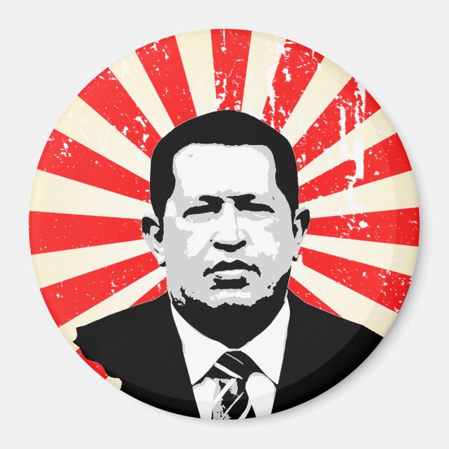Hugo Chavez Magnet (Vorne)