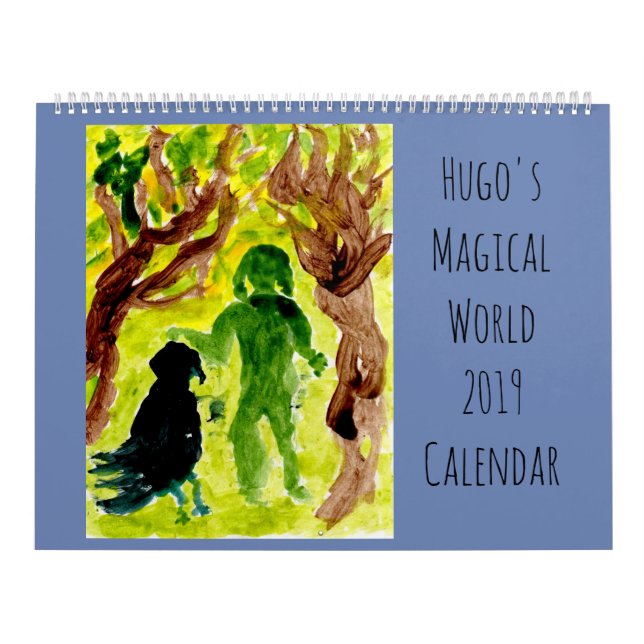 Hugo magischer Kalender Welt2019 (Titelbild)
