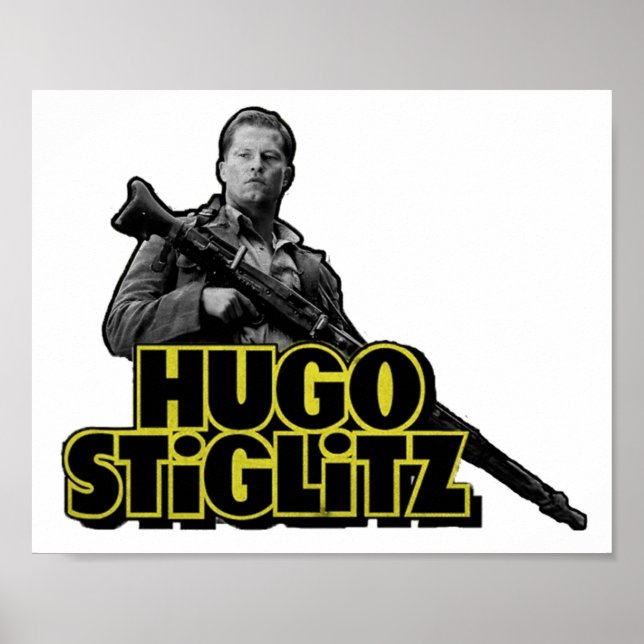 Hugo Stiglitz Large Print Poster (Vorne)