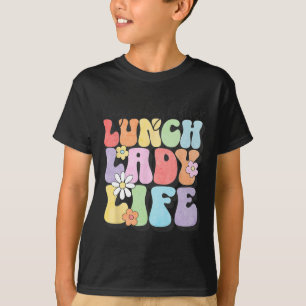 Hugs Amp; High Fives Lunch Lady Vibes School Apple T-Shirt