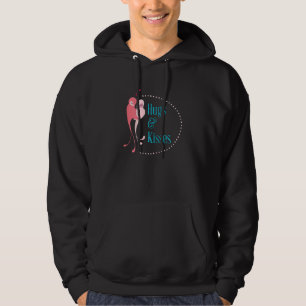 Hugs and Kisses 2 Vögel, die mit H Hoodie