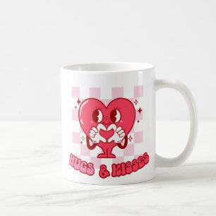 "Hugs and Kisses" Niedliches und liebenswertes r Kaffeetasse
