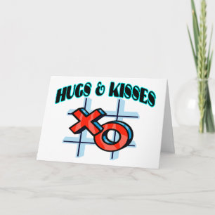 Hugs and Kisses XO Karte