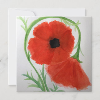 "Hugs for You" Aquarelldesign Karte